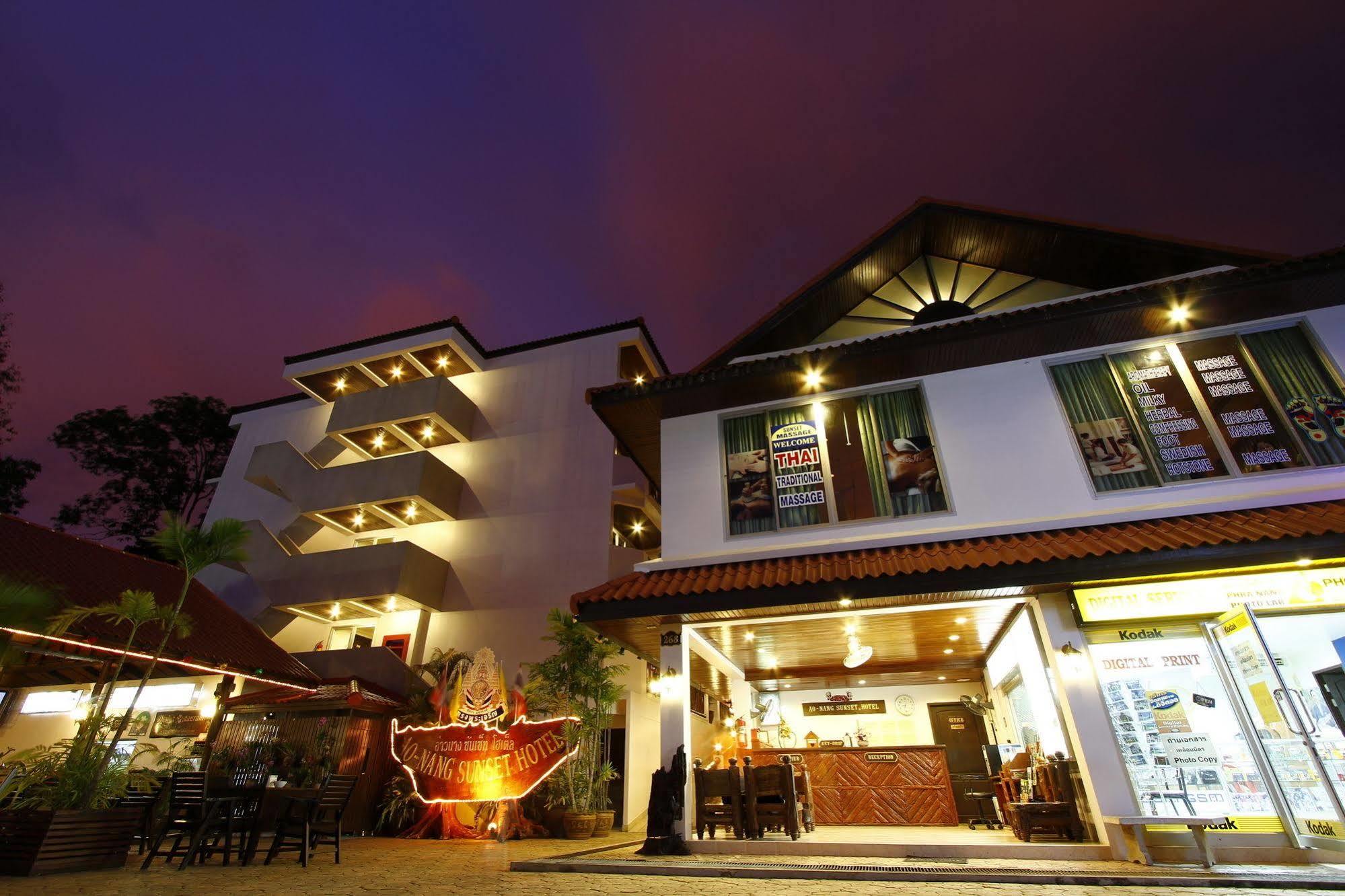 Aonang Sunset Hotel - Sha Extra Plus Ao Nang Extérieur photo